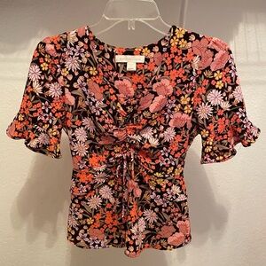 Floral Print XS Women's Top